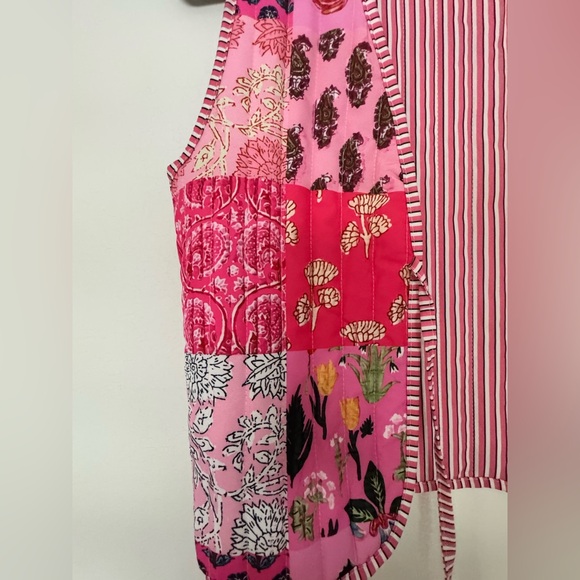 Colorful Patchwork Vest - Picture 3 of 6